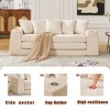 Sapphtopaz 82.25" 2-in-1 Couches for Living Room Convertible Sofa Bed Pull Out Sleeper Couch with 5 Pillows&Cup Holders Couch Bed for Bedroom - 4 of 4