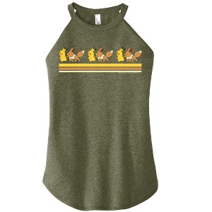Women's - Pokémon - Pikachu and Eevee Graphic High Neck Tank - 1 of 3