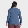 Women's Slim Fit Long Sleeve Top - A New Day™ - 2 of 4