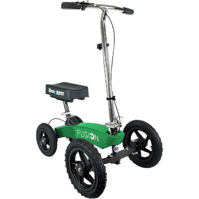 KneeRover All Terrain Fusion Patented Knee Scooter with 4 Wheel Steering