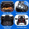 12V Kids Ride On Utv Truck Car w/Parent Remote Control, 2 Spring Suspension, Led Lights, Wireless Connection, Music for 3-8 Boys & Girls - 3 of 4