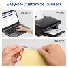 Avery Insertable Big Tab Dividers 8-Tab Letter 24 Sets 11115 - 2 of 4