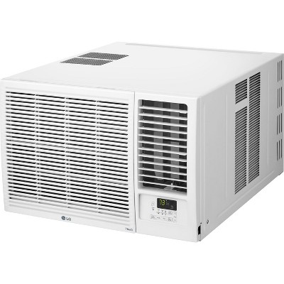 LG 12,200 BTU Smart Wi-Fi Window Air Conditioner, Cooling/Heating, 230V Refurbished