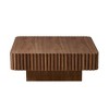 CAVINAS Modern Side Table Square Coffee Table with Sturdy Base, End Table for Living Room, Bedroom - 2 of 4