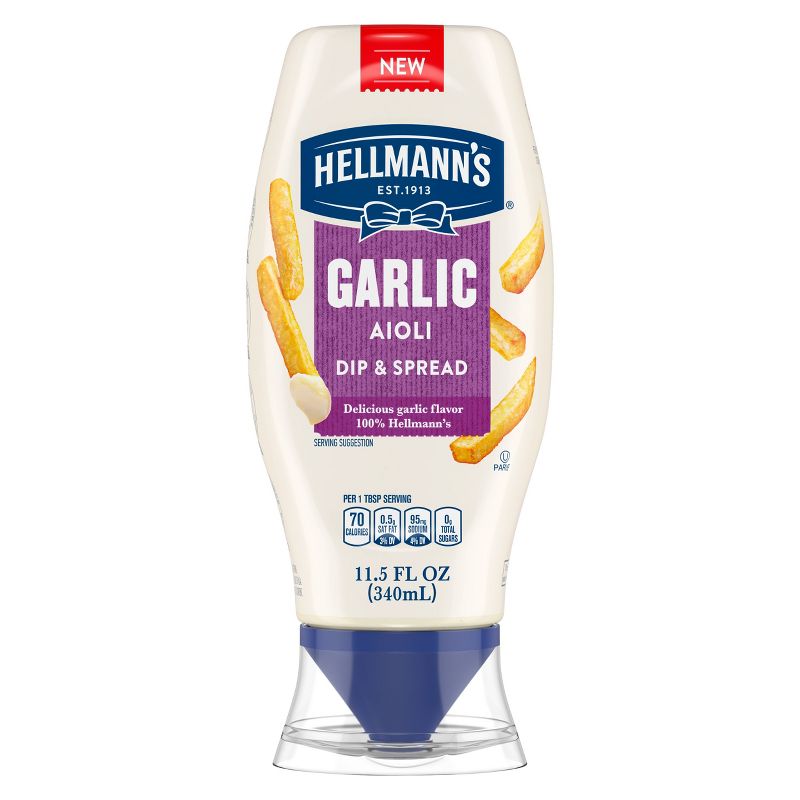 Hellmann&#39;s Garlic Aioli - 11.5 fl oz, 3 of 7