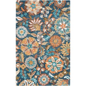 Blossom BLM409 Hand Tufted Indoor Rugs - Safavieh - 1 of 4