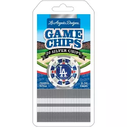 MasterPieces Casino - MLB Los Angeles Dodgers - 20 Piece High Quality Team Poker Chips