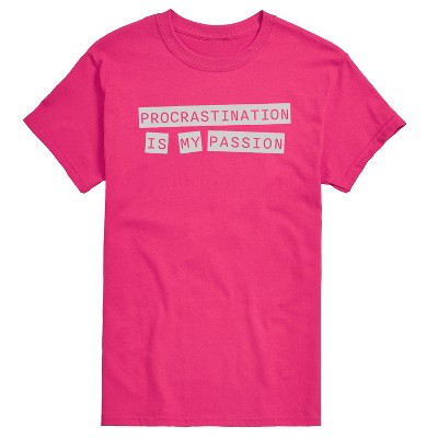 Men's - Instant Message - Procrastination My Passion Short Sleeve Graphic T-Shirt
