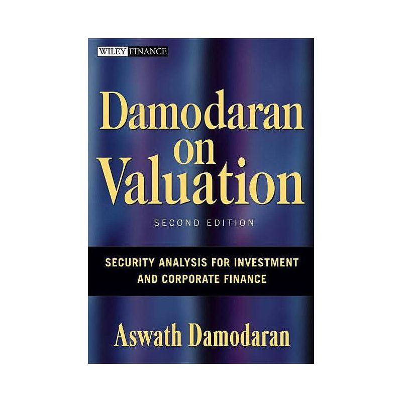 Damodaran on Valuation - (Wiley Finance) 2nd Edition by  Aswath Damodaran (Hardcover), 1 of 2