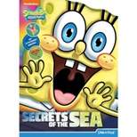 Spongebob Shapped Look And Find Book With Stickers