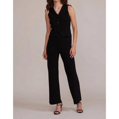 Women's RIBBED KNIT PANTS - LUCY PARIS