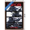 Trends International Nickelodeon Teenage Mutant Ninja Turtles - IDW Grid Framed Wall Poster Prints - 3 of 4