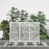 Dovelina Metal Indoor Outdoor Wall Sign Panels Decorative Screen - 2 of 4