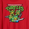 Men's - Teenage Mutant Ninja Turtles - Gaming Group And Logo Long Sleeve Graphic T-Shirt - 2 of 3