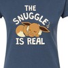 Women's - Pokémon - The Snuggle Eevee Fitted Graphic T-Shirt - 2 of 3