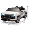 Kids Electric Ride on Car 2 Seater SUV, 24V Battery Powered Truck Licensed Chevrolet Blazer Vehicle - 2 of 4