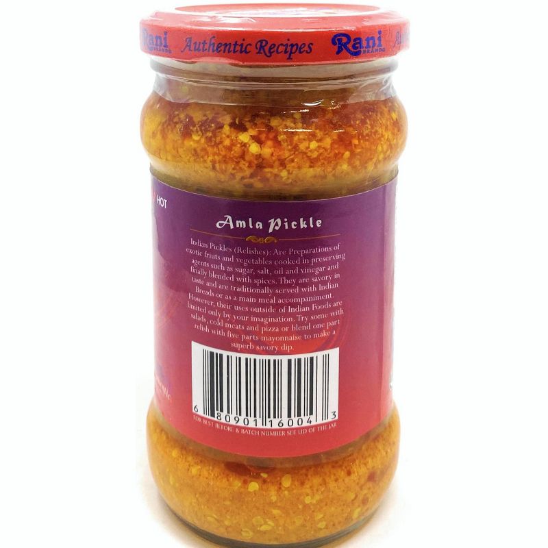 Amla Pickle (Spicy Gooseberry Relish) - 10.5oz (300g) - Rani Brand Authentic Indian Products, 4 of 6