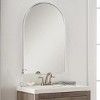 24"x36" Arched Bathroom Mirror, Metal Frame Wall Mirror with Shatterproof HD Glass, Easy Wall Mount Design - Cuddlewood - 2 of 4