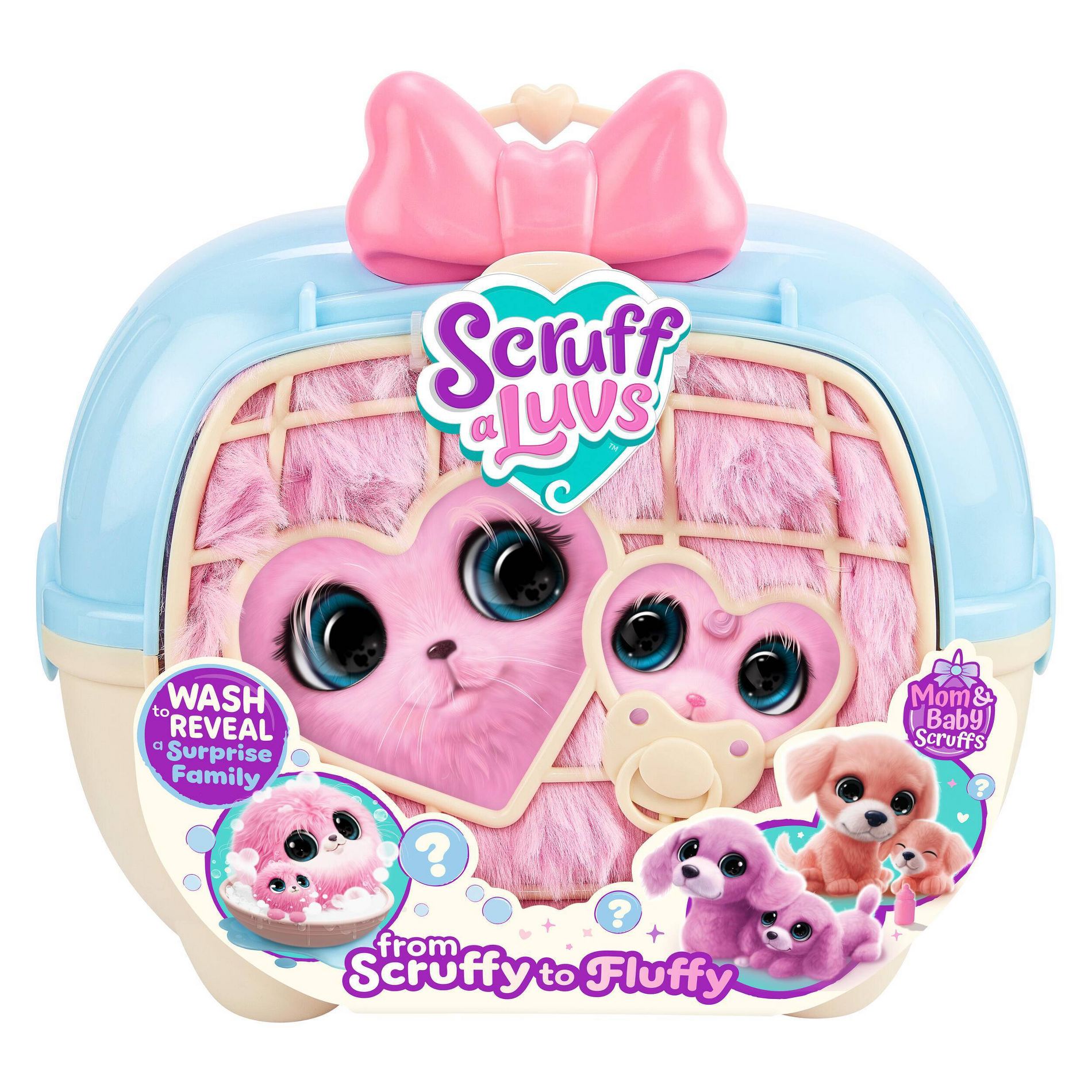 SCRUFF-A-LUVS Wash to Reveal Surprise Mom & Baby Scruffs