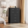 TinyHomie Wooden 7-Drawer Storage Cabinet with Built-In Outlet Durable Organizer for Bedroom, Living Room, and Office - 2 of 4