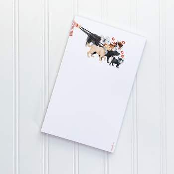 Dogs Likes 5" x 8" Notepad by Ramus & Co (50 Heavyweight Tear-Off Sheets)
