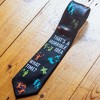 Crazy Dog T-Shirts That's A Horrible Idea What Time Necktie Funny Neckties for Men Sarcastic Tie Novelty Ties for Men - 3 of 4