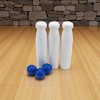 Slickblue Milk Bottle Throw Game – Includes 3 Bottles & Balls, Great for Events & Parties - 2 of 3