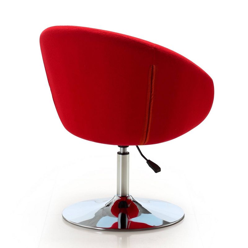 Set of 2 Hopper Wool Blend Adjustable Height Chairs - Manhattan Comfort, 6 of 7