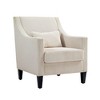 CAVINAS Corduroy Upholstered Accent Chair,Comfortable Arm Chairs  with Armrest and Pillows for Bedroom,Reading Room - 4 of 4