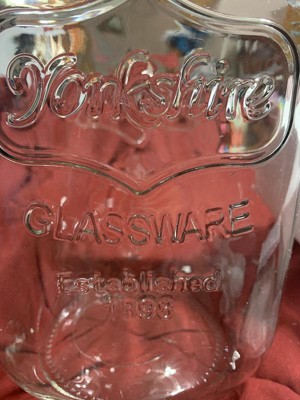 Glass Fluted Drink Dispenser with Spigot, Ice Infuser, & Fruit Infuser - 1 Gallon JoyJolt