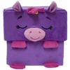 Happy Nappers: Adorable Storables - Unicorn - Purple & Pink - 8” Ages 1+ - image 3 of 4