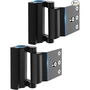 DOMETOUR Home Security Door Reinforcement Lock, Child Proof Metal Safety Lock for Kids, High Security Latch for Inside Swing Door - 1 of 4