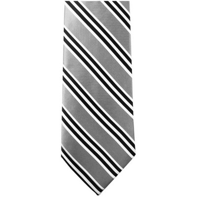 Men's Stripe 3.25 Inch Wide And 58 Inch Long Woven Neckties