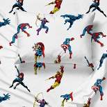 Saturday Park Marvel Comics Avengers Invincible 100% Organic Cotton Sheet Set