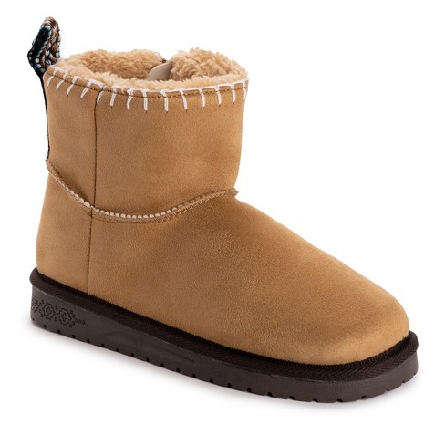 Muk Luks Women's Tatum Boots, Tan, 11w : Target