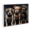 Stupell Industries Gangster Dogs Trio Puppies Wall Plaque Art, 19" x 13" - 2 of 4