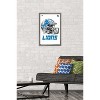 Trends International NFL Detroit Lions - Drip Helmet 20 Framed Wall Poster Prints - 2 of 4