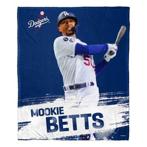 Los Angeles Dodgers Mookie Betts Silk Touch Throw Blanket 50 x 60 inch