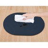 REGALWOVEN Leather Oval Wipeable Kitchen Placemats 6 Pcs - 3 of 4