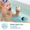 3-Pack Wind-Up Turtle Bath Toys, Colorful Swimming Pool Play Set for Toddlers Ages 1-5 - 3 of 4