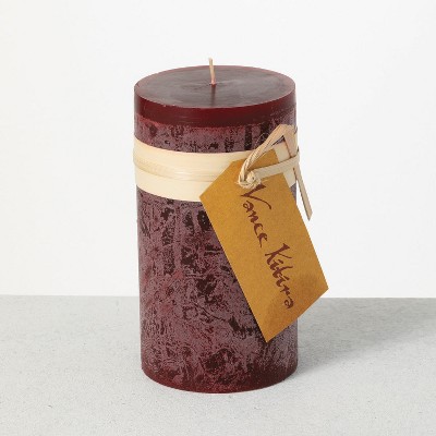 6" Timber Pillar Candle