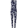 VENUS Womens Floral Print Jumpsuit - 4 of 4