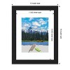 Amanti Art Grace Brushed Metallic Black Narrow Picture Frame - 4 of 4