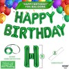 KatchOn, Green Happy Birthday Balloons - 16 Inch | Jungle Party Decorations | Emerald Green Birthday Decorations Women - 3 of 4