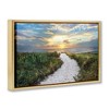 Stupell Industries Morning Trail To Beach Floating Frame Canvas Art - 2 of 4