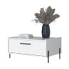 NicBex Modern 33.1" Rectangle Coffee Table with Flip Down Door for Living Room - 4 of 4