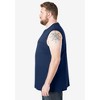 Boulder Creek by KingSize Men's Big & Tall Heavyweight Pocket Muscle Tee - 4 of 4