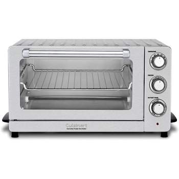 Cuisinart TOB-60N Convection Toaster Oven Broiler Chrome - Certified Refurbished