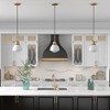 Hudson and Canal 8.12" Wide Pendant with Glass Shade - 4 of 4