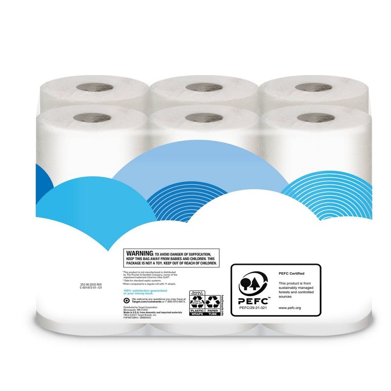 Premium Ultra Soft Toilet Paper - up & up™, 3 of 5